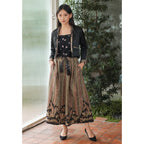 Gita Maxi Skirt (Tanpa Furing) Green