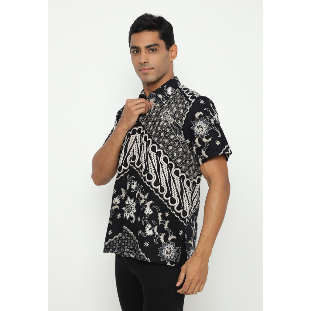 Kichi Batik Kemeja Batik Pria Gading