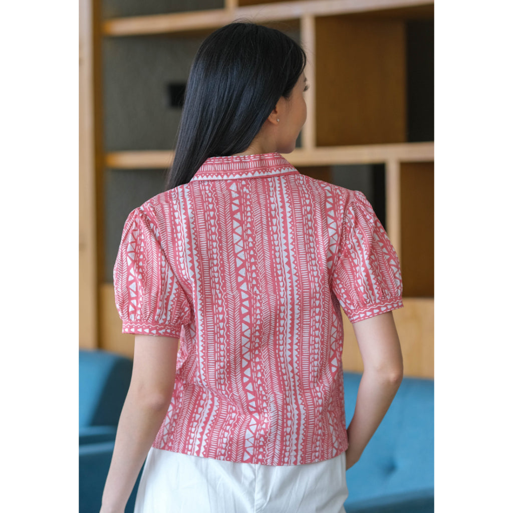 Maida Blouse Pink