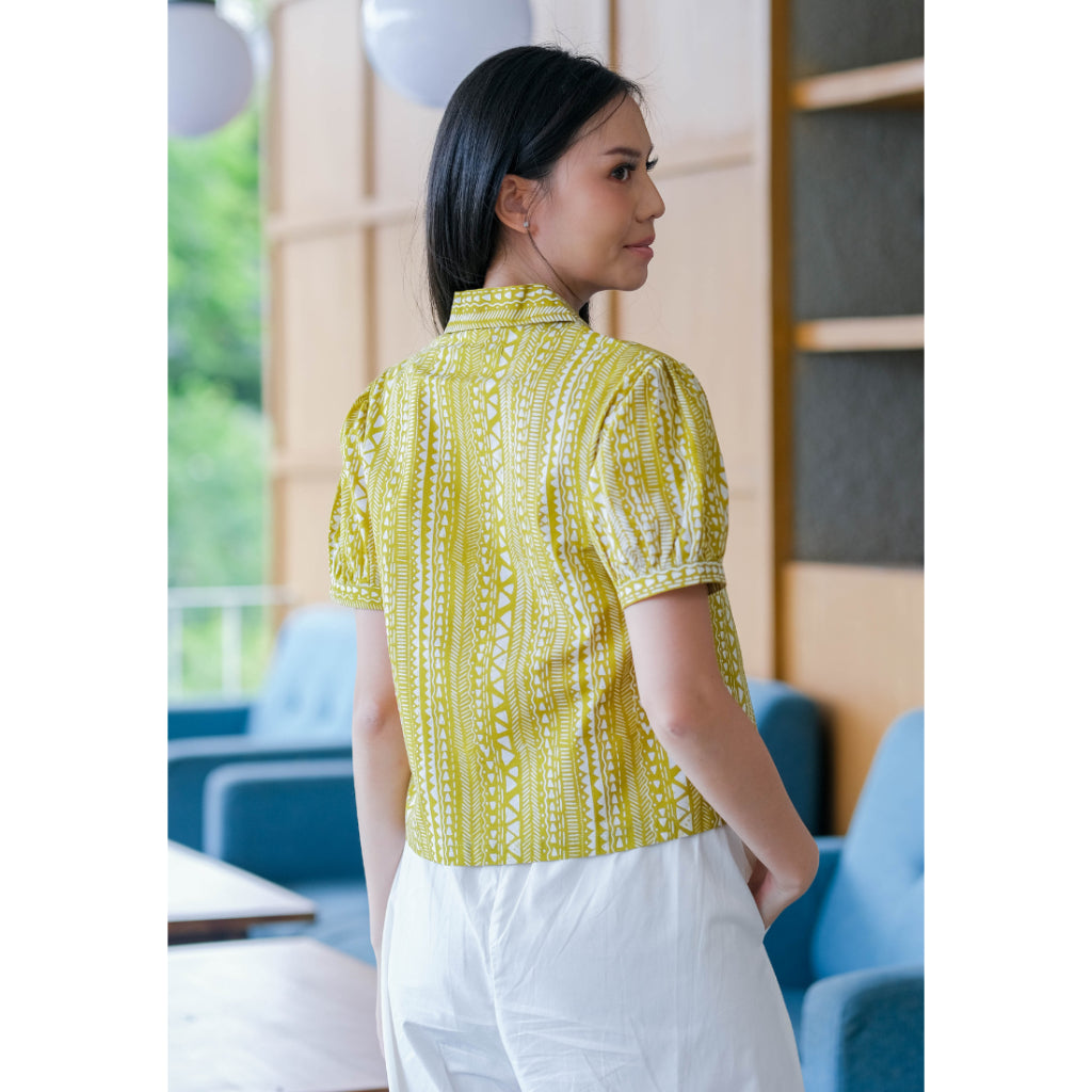 Maida Blouse Lime