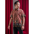 Kichi Batik Kemeja Batik Pria Laksana Black