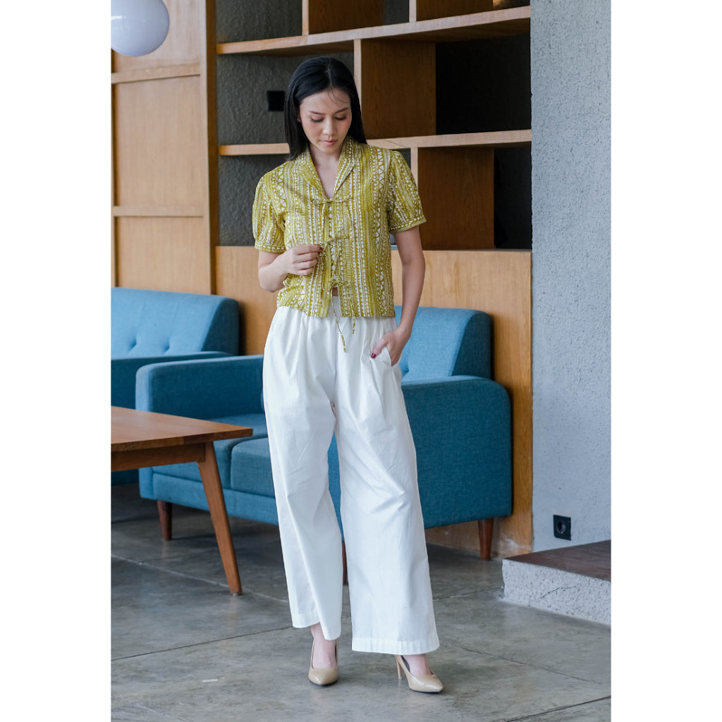 Maida Blouse Lime