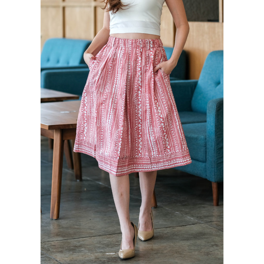 Gita Skirt Tribal Pink