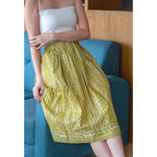 Kichi Batik Rok Batik Gita Tribal Lime